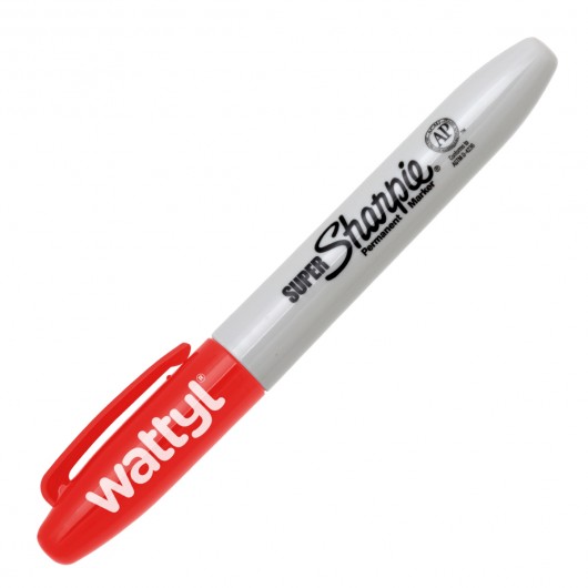 Red Sharpie Permanent Markers